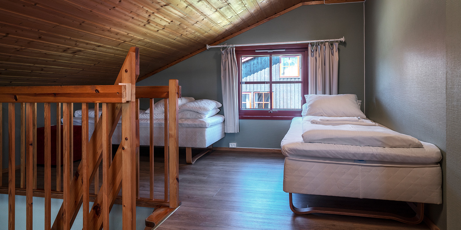 Hems med to enkeltsenger