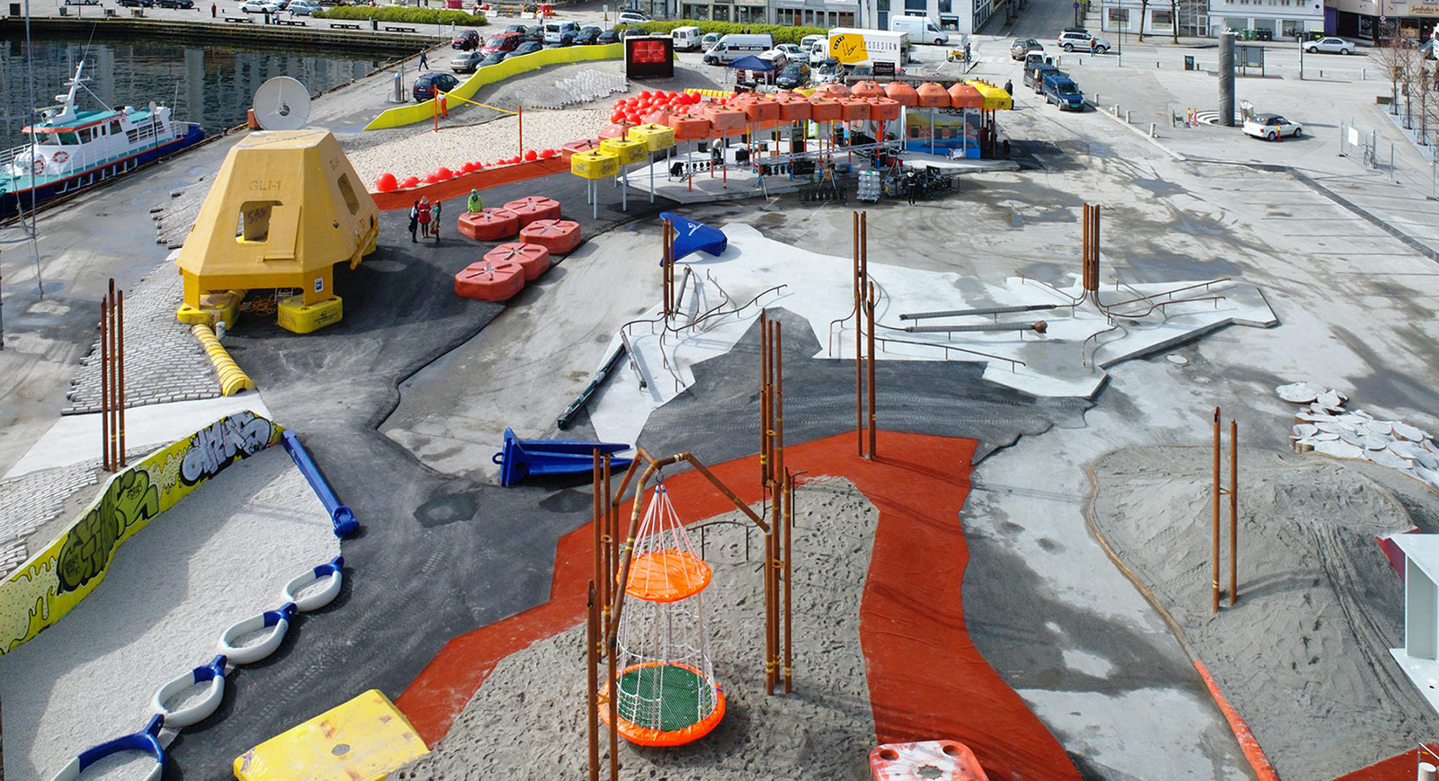 Geopark in Stavanger, photo: Emile Ashley/Norwegian Petroleum Museum 