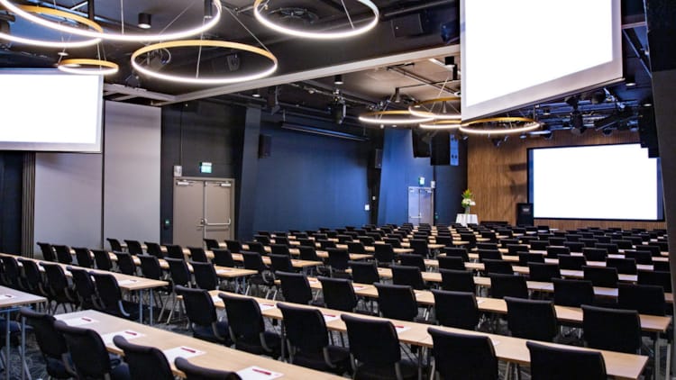 The main conference hall at Thon Hotel Prinsen in Trondheim