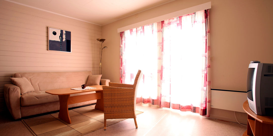 Séjour dans un appartement de deux chambres de Thon Kystferie Apartments