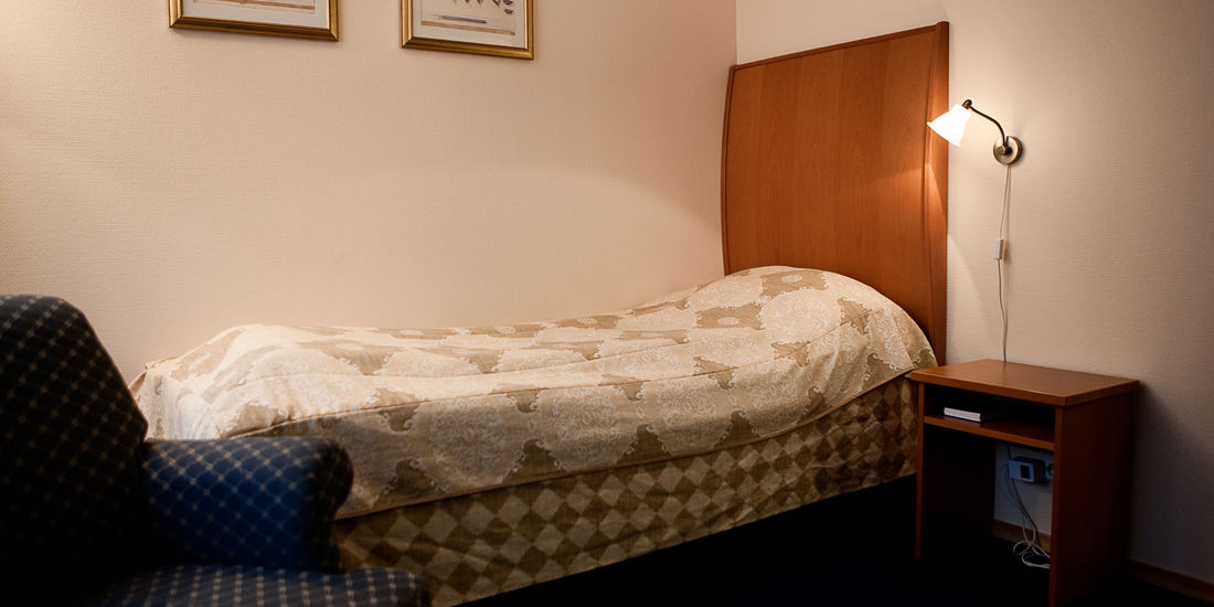 Bed in studio-appartement in Thon Hotel Maritim