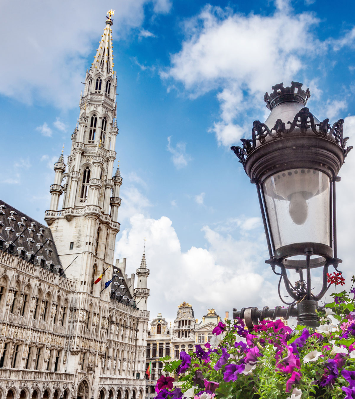 Zomer op de Grote Markt.
