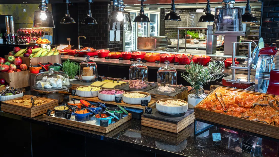 Stort udvalg af morgenmadsretter