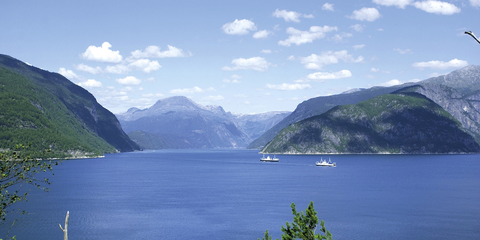 View of the Hardangerfjord 