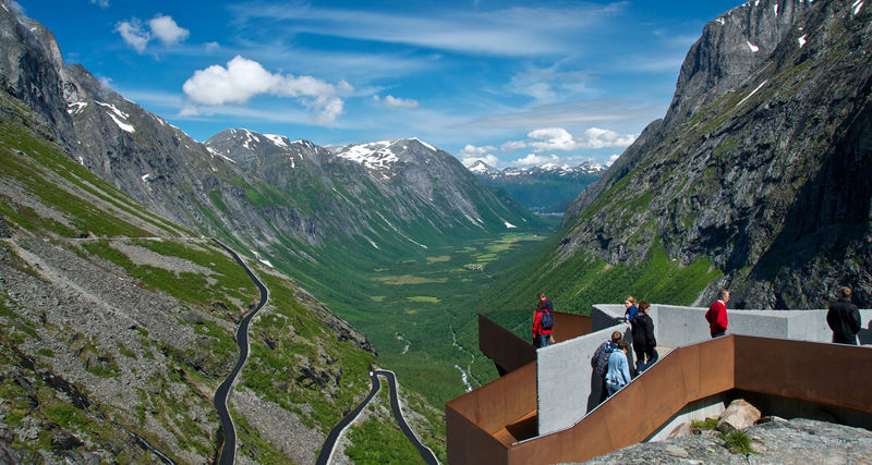 View from Trollstigen