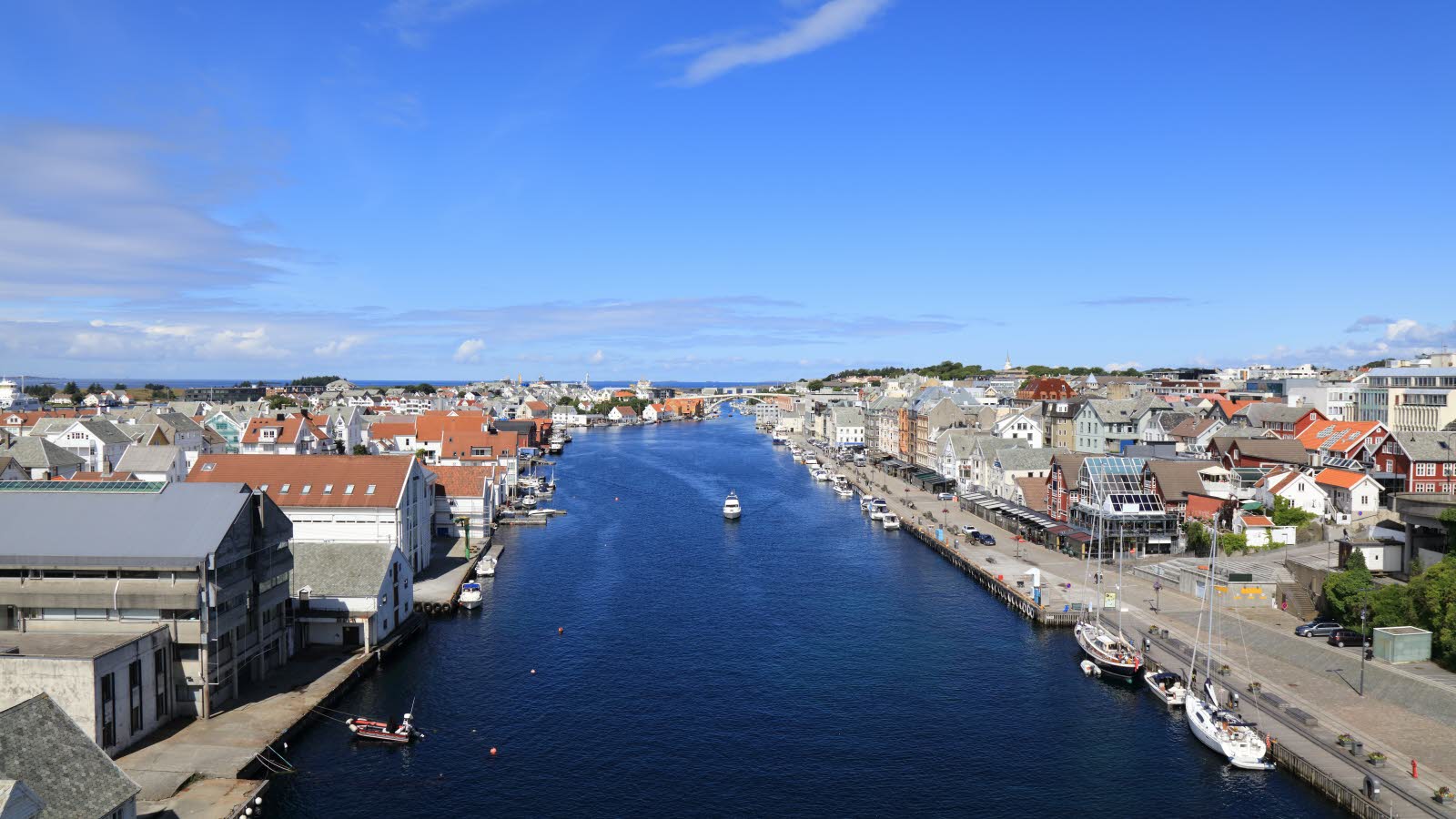 Panoramaudsigt fra Haugesund 