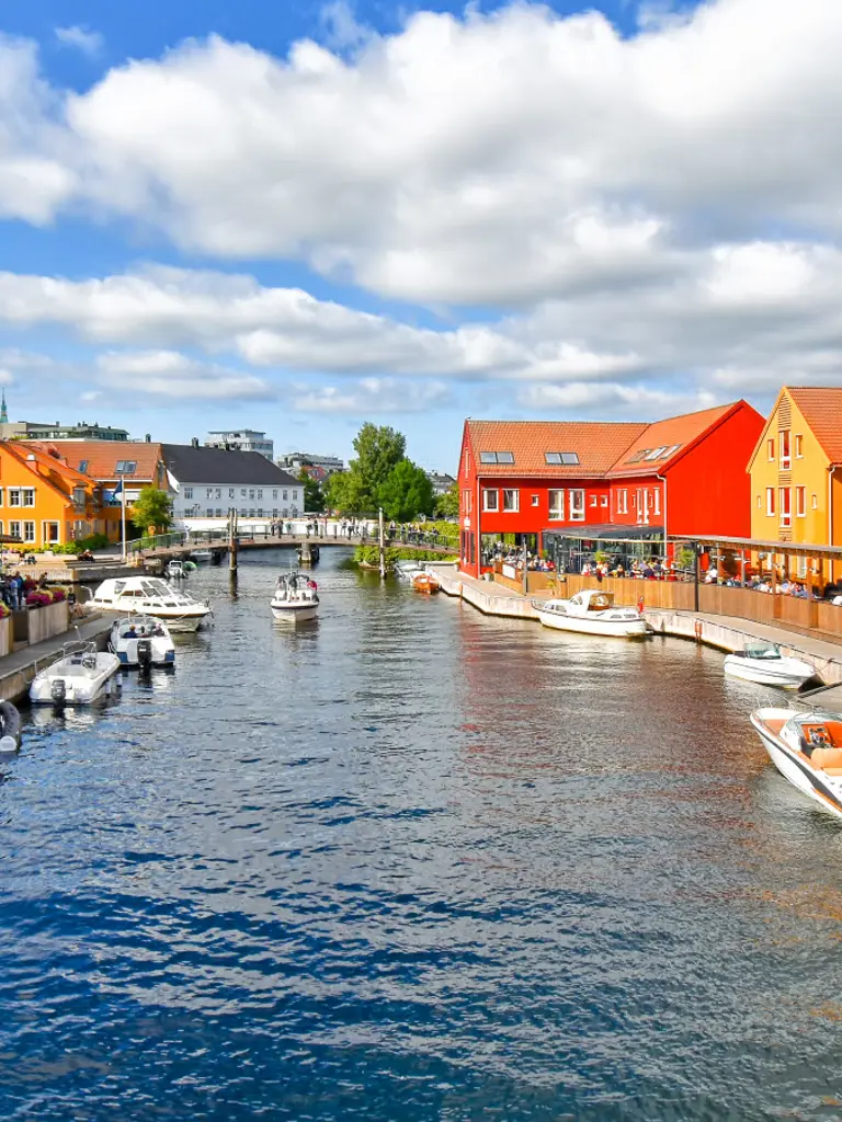 Fiskebryggen à Kristiansand.