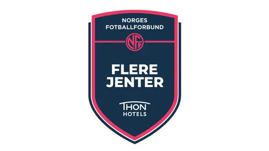 Logo til Flere jenter (Norges Fotballforbund)
