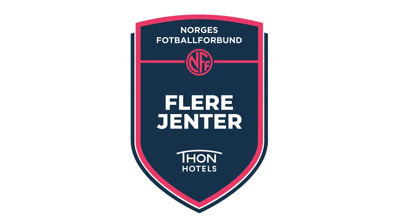 Logo til Flere jenter (Norges Fotballforbund)