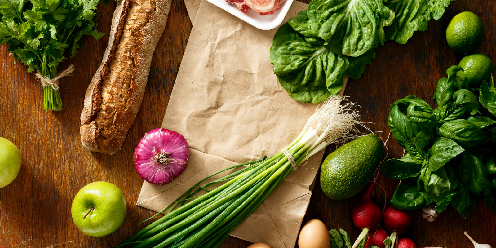 Fresh, colorful ingredients