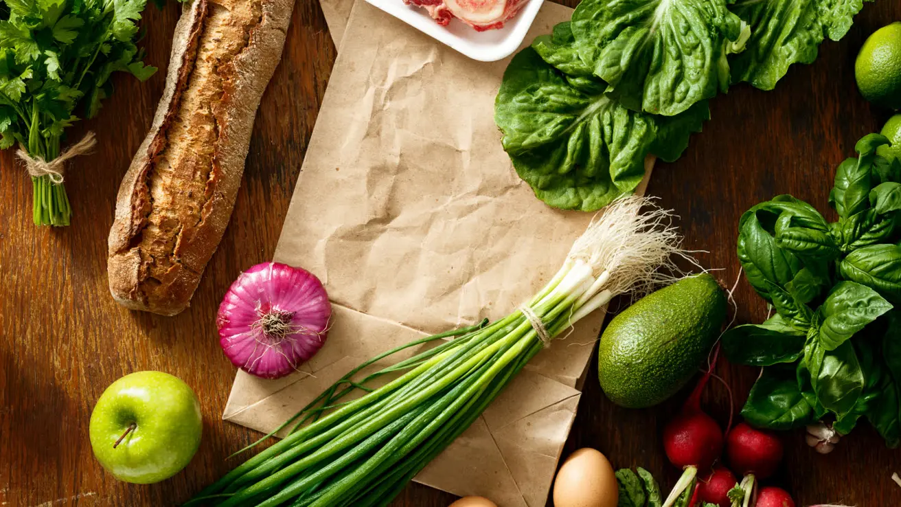 Fresh, colorful ingredients