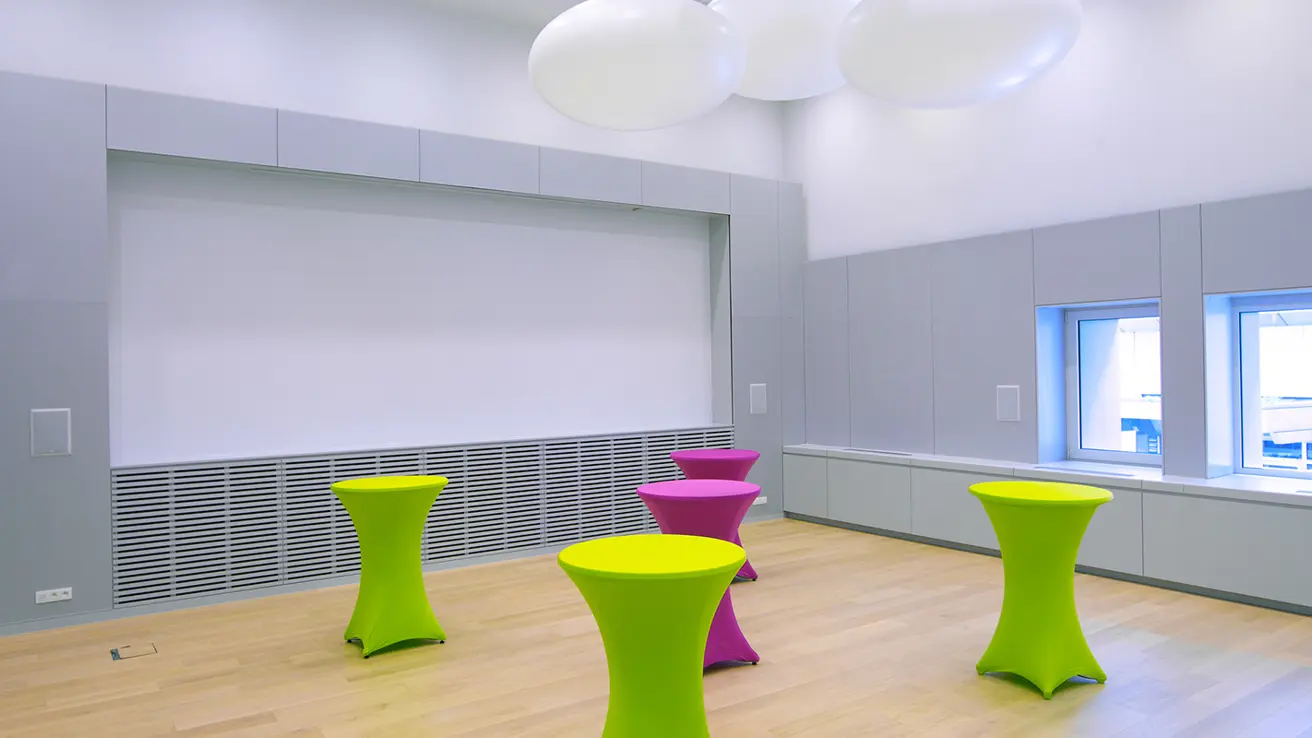 Konferencelokale med plads til 70 personer