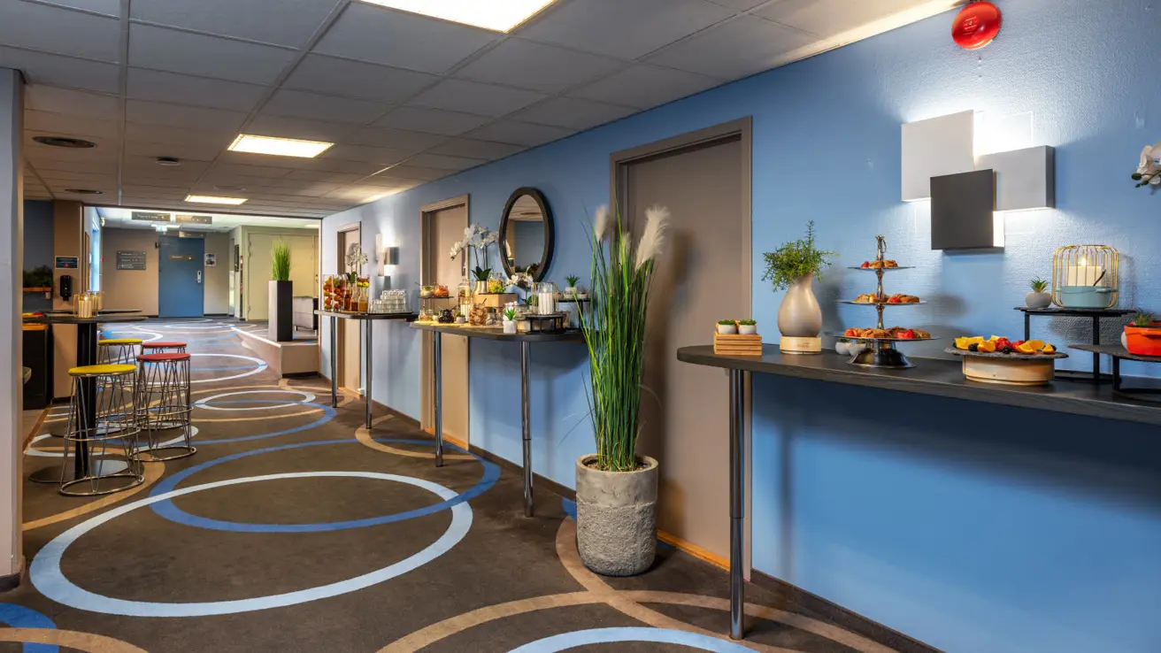 konferansesal 6 oppsett med U-bord oppsett