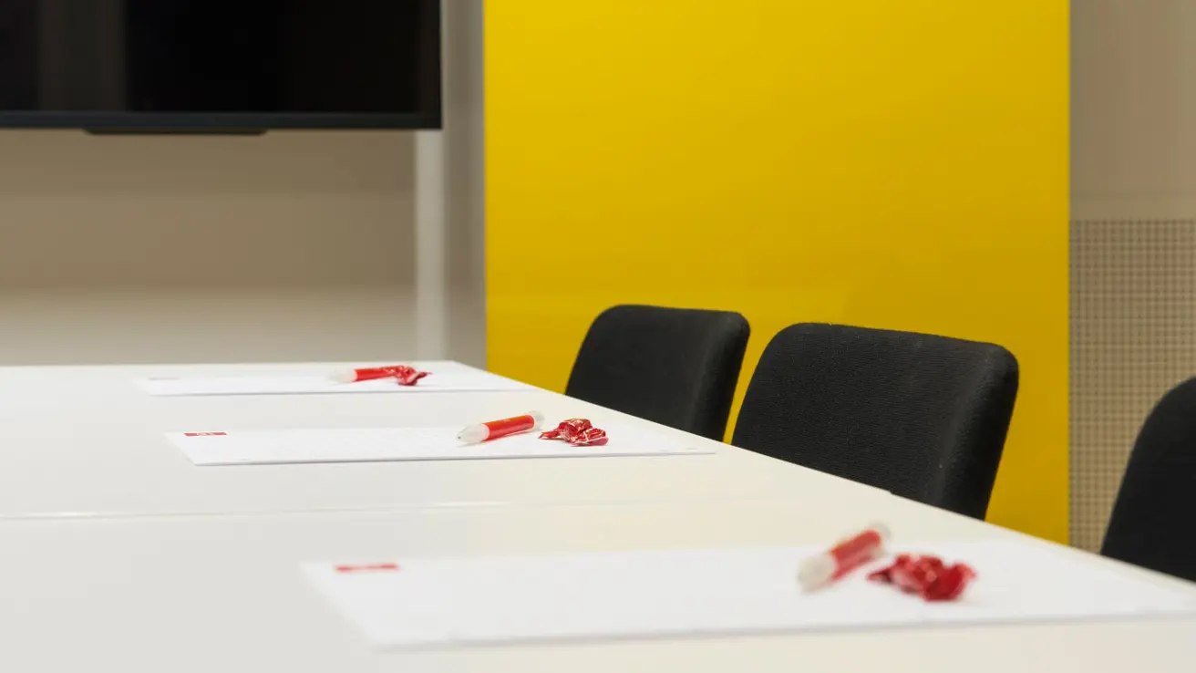 Detaljbildet av møterom Torgallmenningen