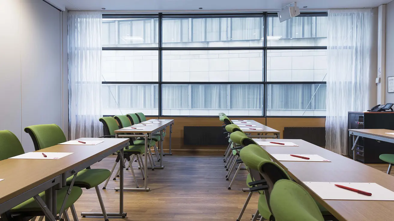 Meeting room in a classroom setting